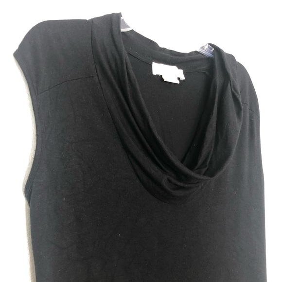 Michael Kors Black Sleeveless Cowl Neck Blouse M - Picture 2 of 13